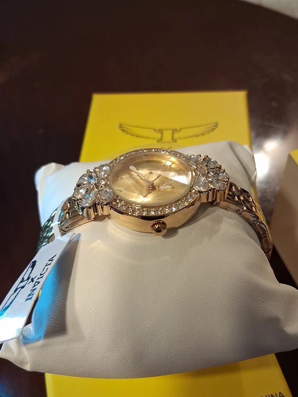Invicta Wildflower Lady Model 69103 Gold New